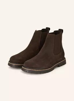 Ботинки челси highwood slip on BIRKENSTOCK, темно-коричневый
