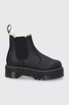 Ботинки челси из четырехкожиной кожи Dr. Martens, черный