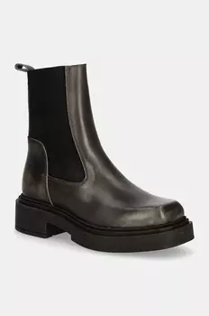 Ботинки челси из кожи Churro Steve Madden, серый