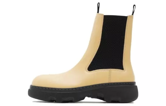 Ботинки челси из кожи Creeper Burberry