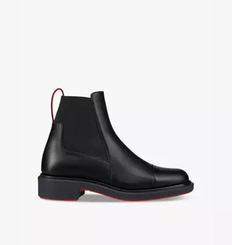 Ботинки челси из кожи Urbino Christian Louboutin, черный