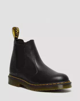 Ботинки челси из нескользящей кожи Dr. Martens 2976, цвет Black — Industrial Full Grain
