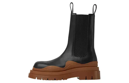 Ботинки-челси мужские Bottega Veneta Tire, черный