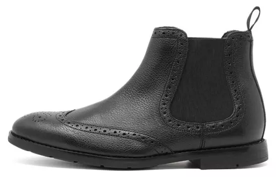 Ботинки Челси мужские черные Clarks