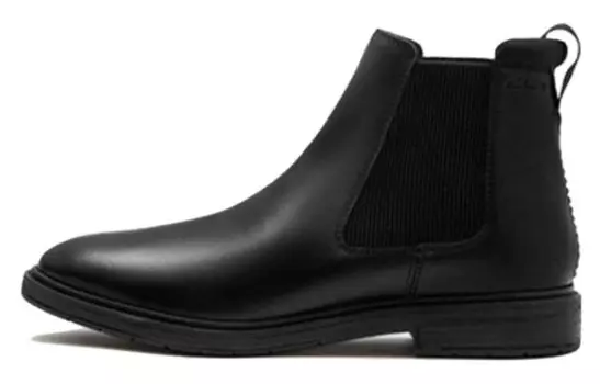 Ботинки Челси мужские черные Clarks