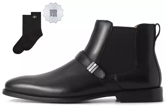 Ботинки Челси мужские черные Pedro