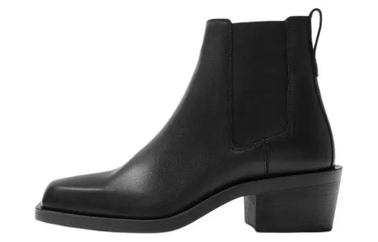 Ботинки Челси мужские черные Zara