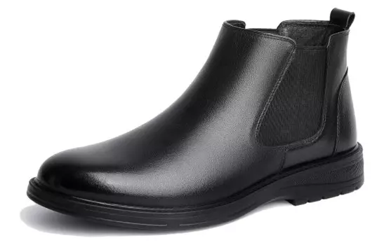 Ботинки Челси мужские черный Aokang