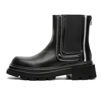Ботинки Челси мужские черный Beidouniao