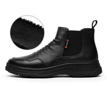 Ботинки Челси мужские черный Crown