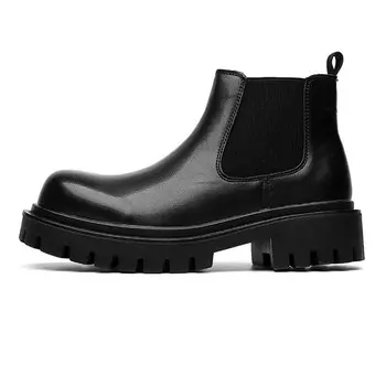 Ботинки Челси мужские черный Gzz