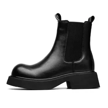 Ботинки Челси мужские черный Gzz