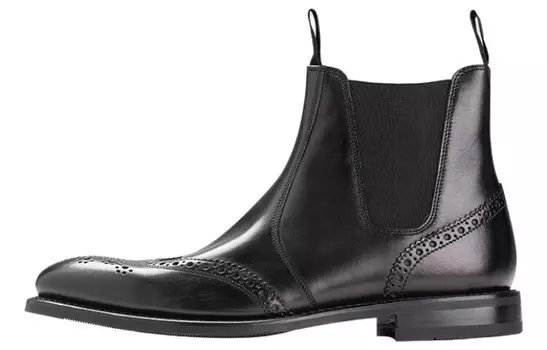 Ботинки Челси мужские черный Loake