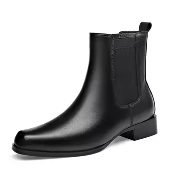 Ботинки Челси мужские черный Luomaike