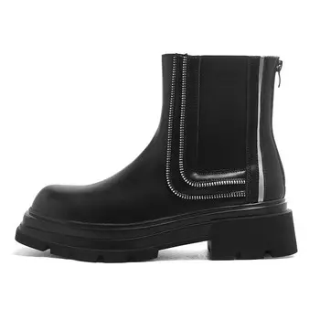 Ботинки Челси мужские черный Romon