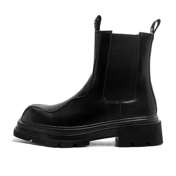 Ботинки Челси мужские черный Romon