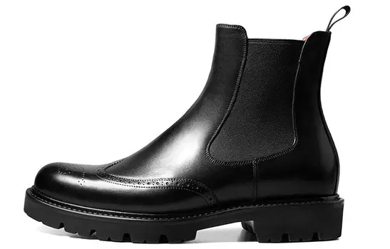 Ботинки Челси мужские черный Thom Wills
