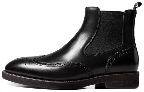 Ботинки Челси мужские черный Thom Wills