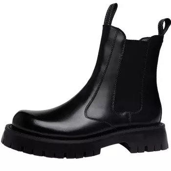 Ботинки Челси мужские черный Zuwudong