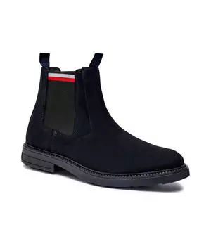 Ботинки-челси мужские Tommy Hilfiger кожаные, черный