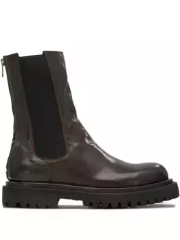 Ботинки челси на молнии Officine Creative, коричневый
