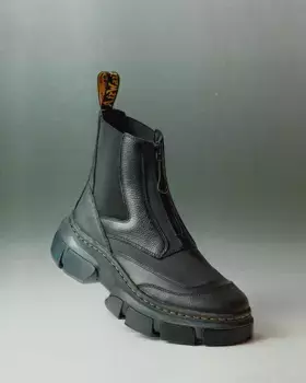 Ботинки челси на платформе Dr. Martens 2976 DMXL, цвет Black — Lunar+Sorento+Hub Ripstop