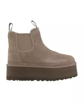Ботинки челси на платформе Neumel Ugg, серый