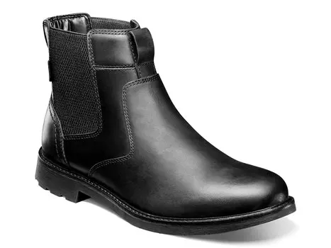 Ботинки челси Nunn Bush 1912 с простым носком, черный