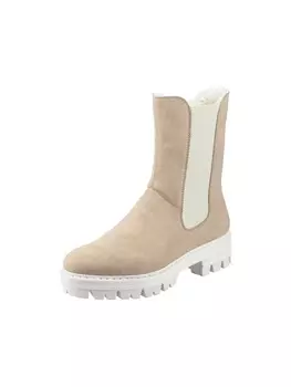 Ботинки челси rieker, бежевый