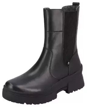 Ботинки "Челси" Rieker EVOLUTION на прочной профильной подошве, черный