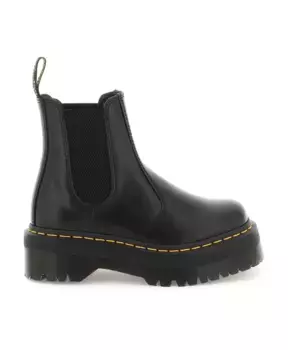 Ботинки челси с культовой строчкой Dr. Martens, черный