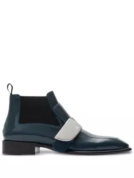 Ботинки челси Shield Burberry, синий