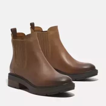 Ботинки "Челси" Timberland "Brimfield MID CHELSEA BOOT", цвет Md Brn F Grain