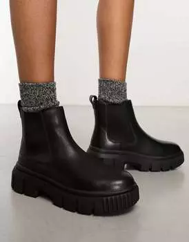Ботинки челси Timberland Greyfield из натуральной кожи черного цвета