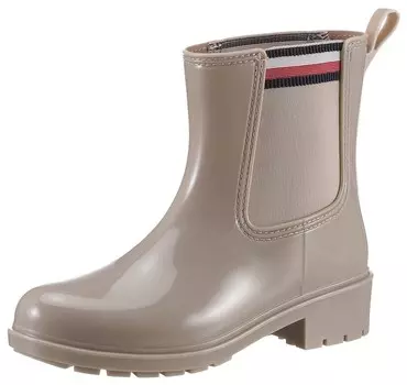 Ботинки челси TOMMY HILFIGER Chelsea Boots Corporate, бежевый