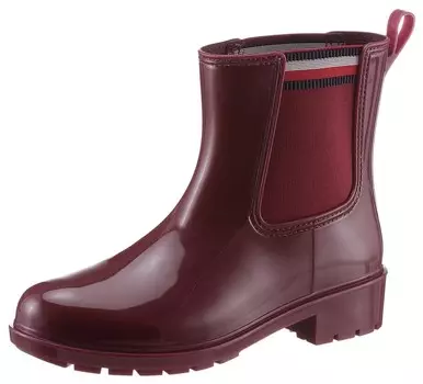 Ботинки челси TOMMY HILFIGER Chelsea Boots, темно-красный