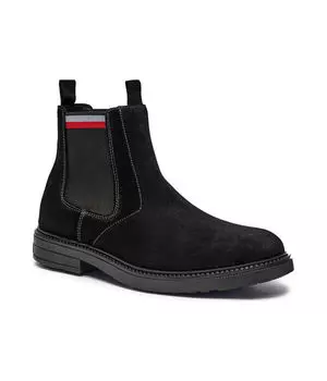 Ботинки-челси Tommy Hilfiger кожаные, черный