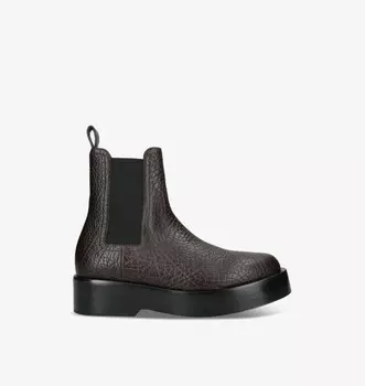 Ботинки челси Torino из зернистой кожи Bottega Veneta, коричневый