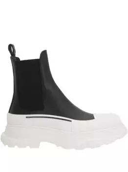 Ботинки челси Tread Slick с протектором 50 мм Alexander McQueen, черный