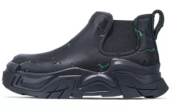 Ботинки Челси унисекс черный Salaxi