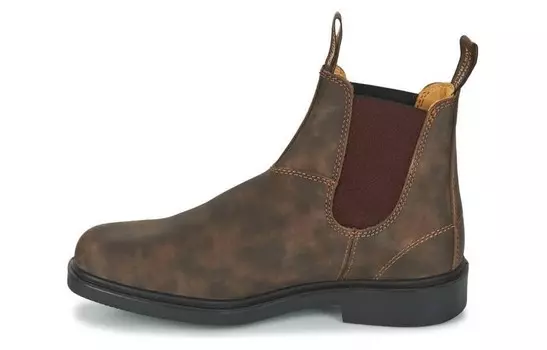 Ботинки Челси унисекс коричневый Blundstone
