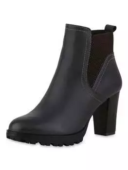 Ботинки челси VAN HILL, серый