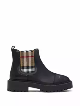 Ботинки челси Vintage Check Burberry, черный