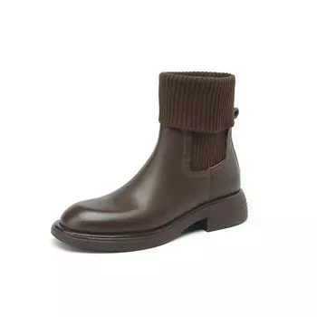 Ботинки Челси женские Bai Shiting, черный