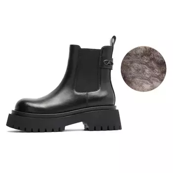 Ботинки Челси женские Basto, коричневый