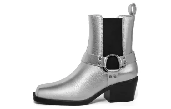 Ботинки Челси женские Belle, серебряный
