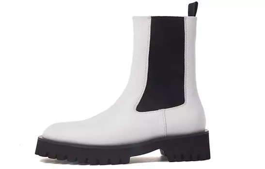 Ботинки Челси женские белый Stooshe