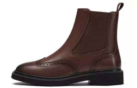 Ботинки Челси женские, бежевый Clarks