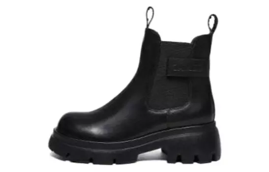 Ботинки Челси женские черные Camel