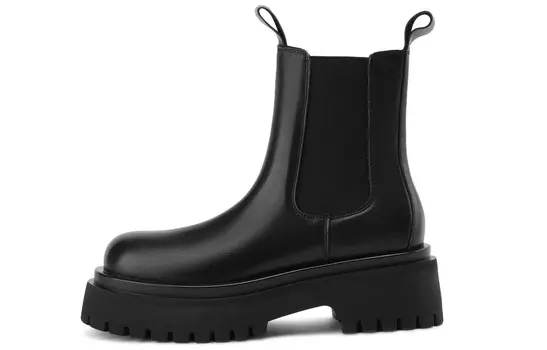 Ботинки Челси женские черный Boerdiqi